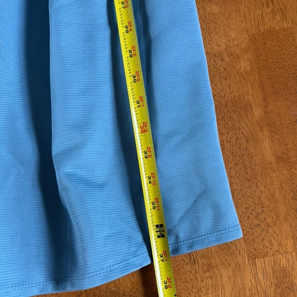 NWT LuLaRoe Women’s Blue Pleated Midi Dress with Short Puff Sleeves Size S - Picture 11 of 11